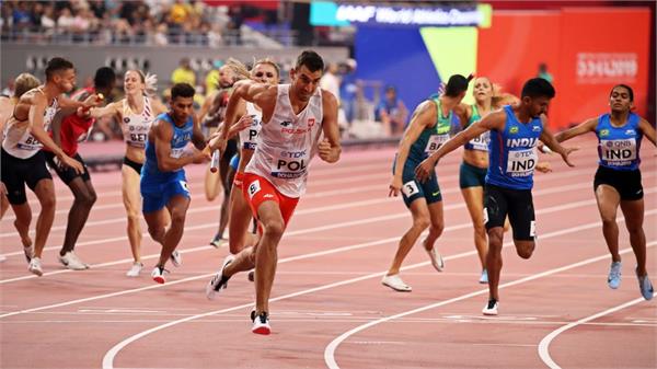 indian mixed relay team finals olympic ticket