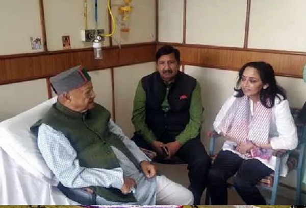 ਹਿਮਾਚਲ ਦੇ ਸਾਬਕਾ CM ਵੀਰਭੱਦਰ ਸਿੰਘ ਦੀ ਸਿਹਤ ''ਚ ਸੁਧਾਰ