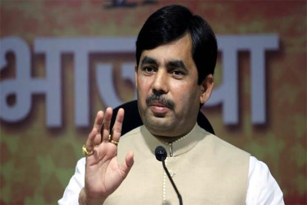 after howdy mody event shahnawaz hussain say pak forget kashmir now