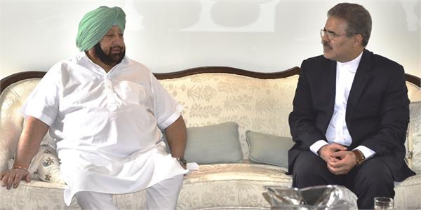 captan amarinder singh iranian ambassador meeting