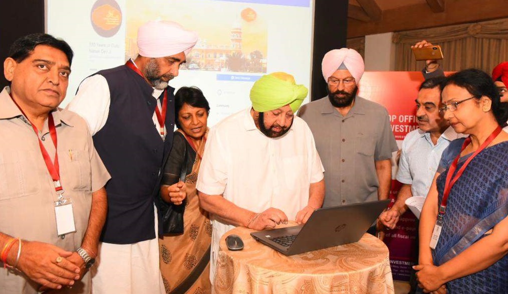 ਕੈਪਟਨ ਨੇ 550ਵੇਂ ਪ੍ਰਕਾਸ਼ ਪੁਰਬ ਨੂੰ ਸਮਰਪਿਤ ਵੈੱਬਸਾਈਟ ਤੇ ਮੋਬਾਇਲ ਐਪ ਕੀਤੀ ਲਾਂਚ