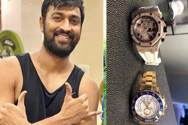 krunal pandya   expensive watches gold  problems