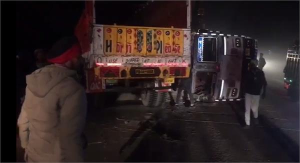 sangat  truck  accident