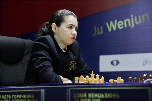 the world womens chess championship is now up for grabs with tiebreak