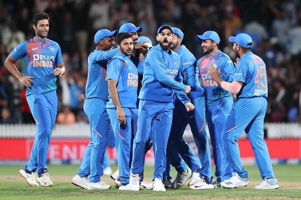 indian team new zealand win cause