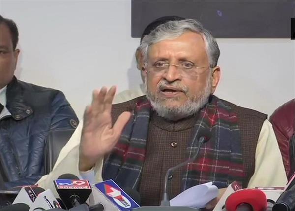 bihar deputy cm sushil kumar modi national population register