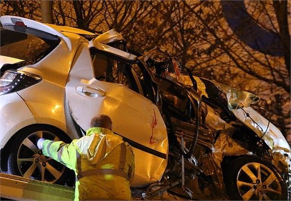 deadly accident in britain on new year  s night  2 dead