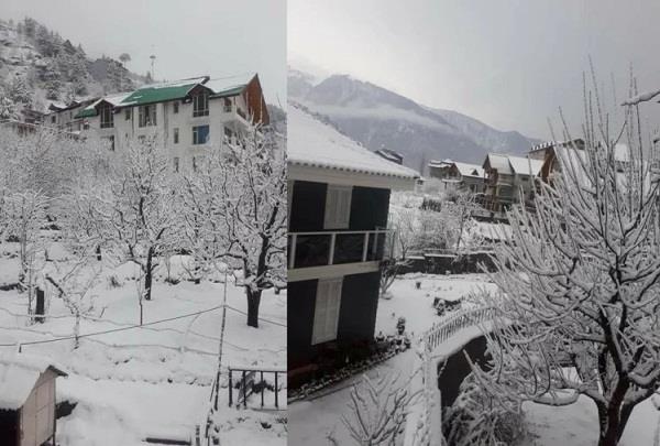 fresh snowfall in himachal pradesh