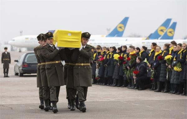 bodies of 11 ukrainians killed in iran plane crash sent home