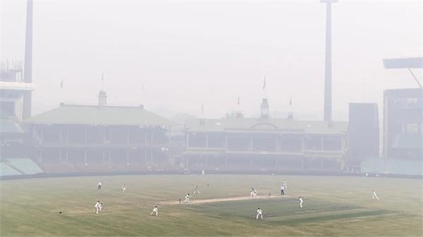 fog can affect australia new zealand test match