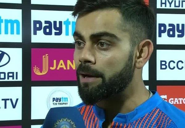 kohli  s big statement on indian team  s series win comes out