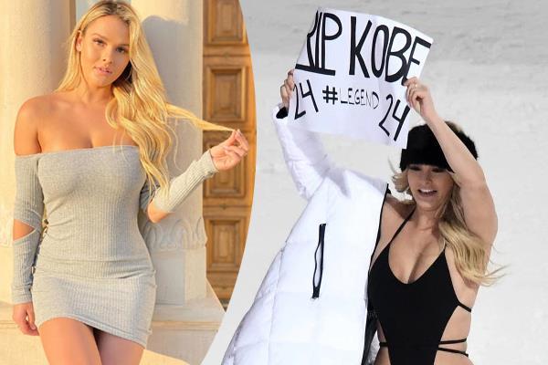 and now kinsey wolansky pays tribute to kobe bryant at sky world cup