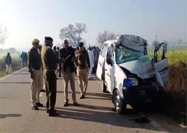 haryana road car accident 6 dead