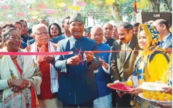 34th surajkund mela begins president ramnath kovind