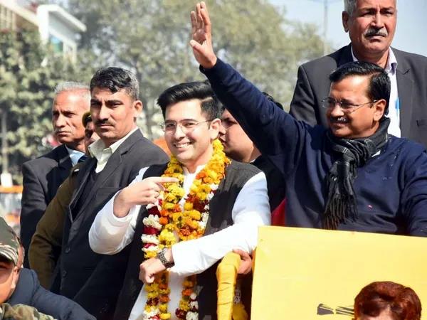 who is raghav chadha who won from rajendra nagar seat