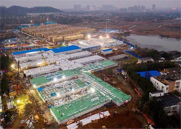 chinese edge hospital opened for virus infected people