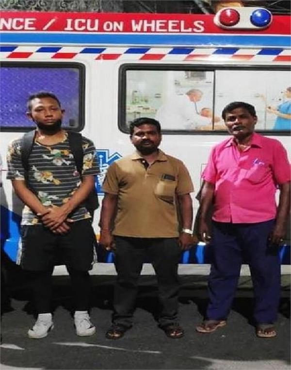 ambulance from chennai 3 000 km mizoram man s body home