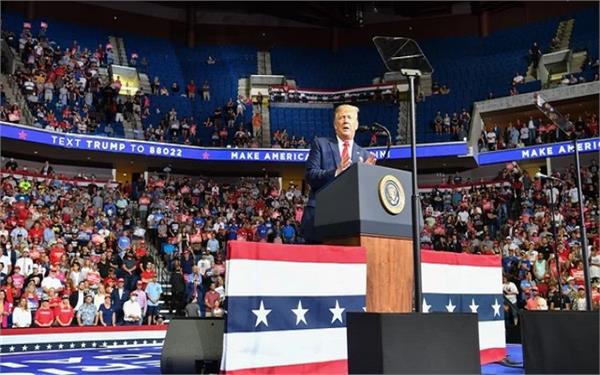 journalist trump rally corona victim