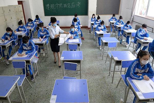 exams for university admissions in china