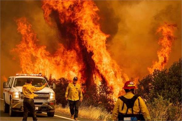 usa california wildfire