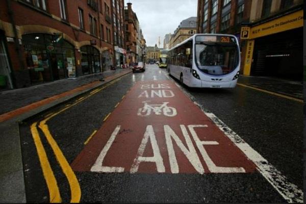 glasgow road closed people fined