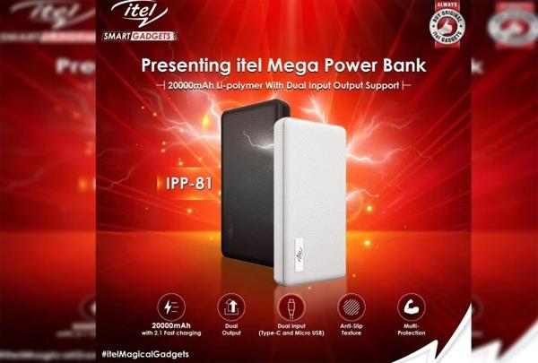 itel power bank ipp 81 launched