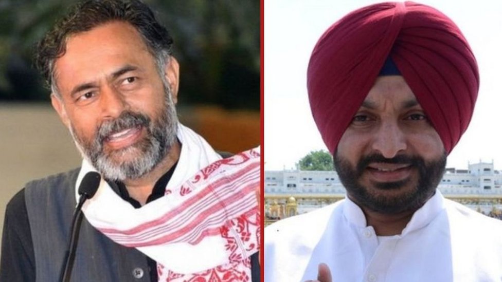 ਬਿੱਟੂ ਨੇ ਯੋਗਿੰਦਰ ਯਾਦਵ ’ਤੇ ਹਿੰਸਾ ਭਣਕਾਉਣ ਦਾ ਲਾਇਆ ਇਲਜ਼ਾਮ, ਕਿਸਾਨ ਆਗੂਆਂ ਨੇ ਕੀ ਜਵਾਬ ਦਿੱਤਾ - ਪ੍ਰੈੱਸ ਰਿਵੀਊ