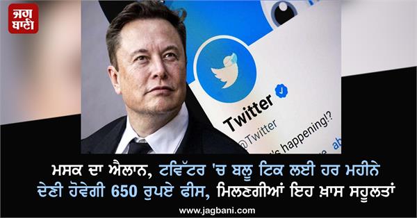 elon musk announce 8 dollar fee for twitter verified