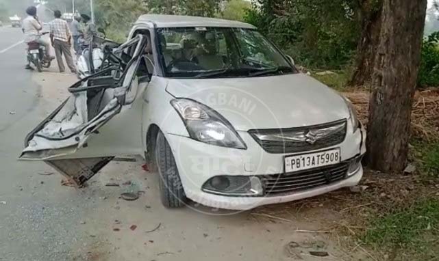 ਆਕਸੀਜਨ ਸਿਲੰਡਰਾਂ ਨਾਲ ਭਰੀ ਪਿੱਕਅਪ ਗੱਡੀ ਨੇ ਸਵਿਫਟ ਕਾਰ ਨੂੰ ਮਾਰੀ ਭਿਆਨਕ ਟੱਕਰ, ਗੰਭੀਰ ਜ਼ਖ਼ਮੀ