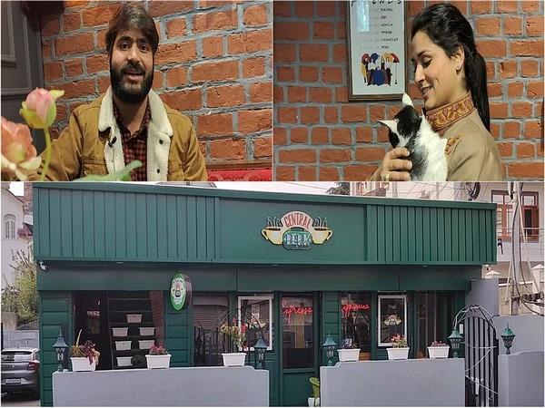 central perk cafe on theme of sitcom friends in kashmir