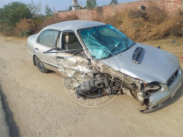 car and truck collided at jalalabad
