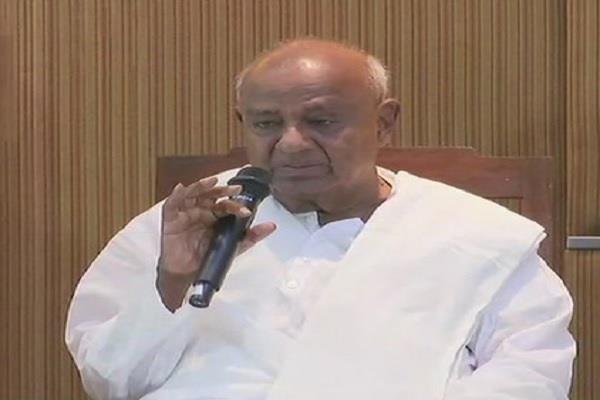 former prime minister devegowda infected with corona virus