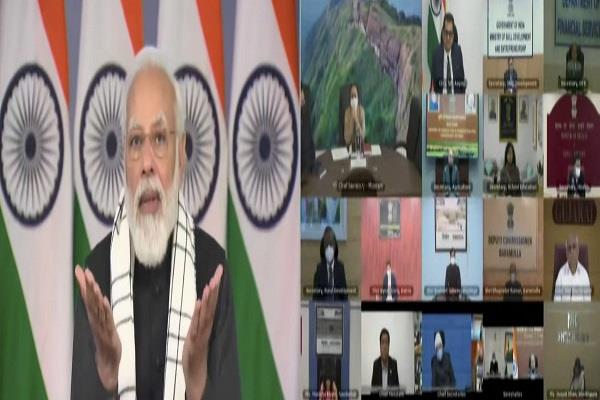 aspirational districts are now becoming accelerators instead of stagnation  pm