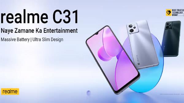 realme c31 launch in india confirmed for march 31
