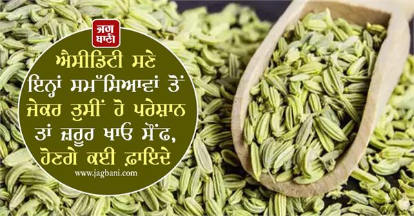 acidity  problems  fennel  health  benefits