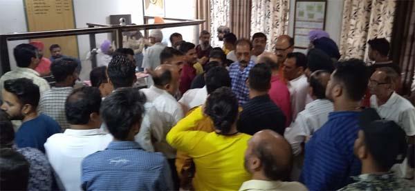 hungama in jalandhar tehsil
