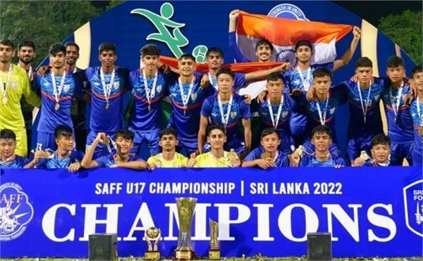 india won saff u 17 championship