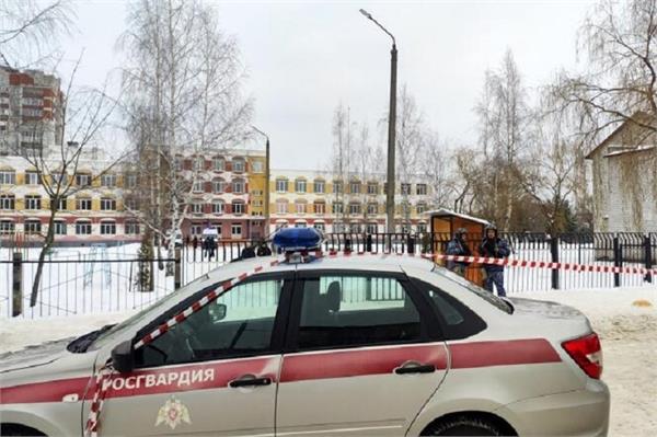russian student opens fire on classmates one dead five injured
