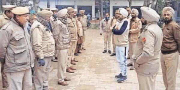 hoshiarpur police search operation in hoshiarpur