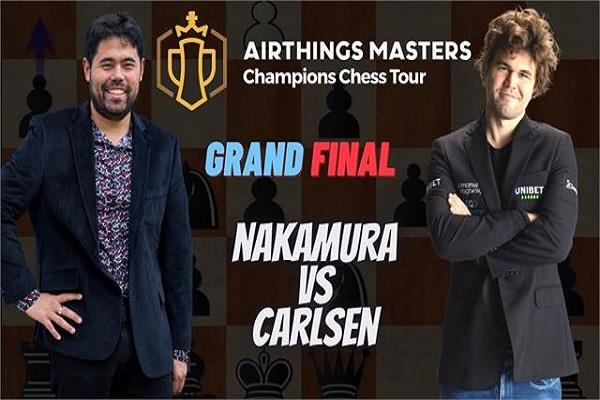 airthings masters chess  the grand final will be between carlson nakamura