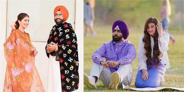ammy virk and pari pandher film annhi dea mazaak ae