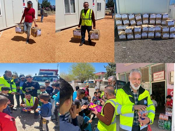 begampura aid international helped earthquake victims of turkey