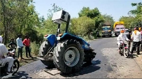 the driver was seriously injured in terrible road accident