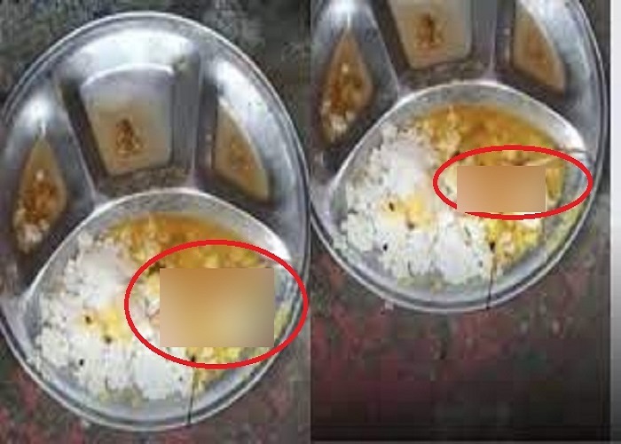 ਮਿਡ-ਡੇ-ਮੀਲ ਖਾਣ ਨਾਲ 35 ਬੱਚਿਆਂ ਦੀ ਵਿਗੜੀ ਸਿਹਤ, ਖਾਣੇ ''ਚ ਮਿਲੀ ਮਰੀ ਹੋਈ ਕਿਰਲੀ