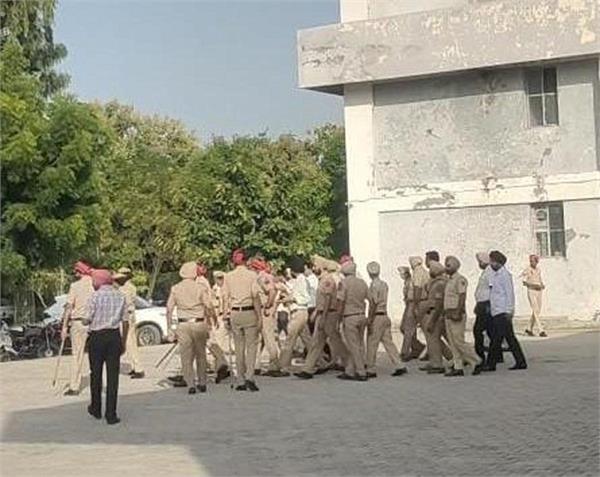 action against the officers who misbehaved with the lawyer