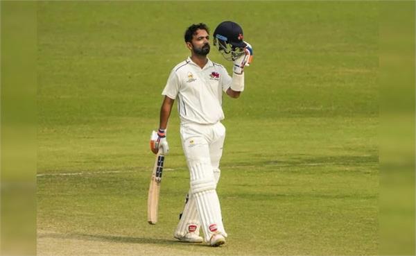 rahane scored 159 runs against chhattisgarh  mumbai
