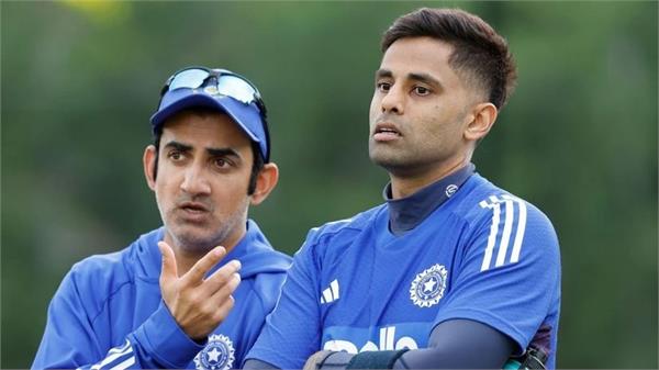 suryakumar yadav batting gambhir 