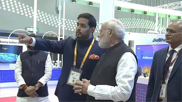india mobile congress 2025 akash ambani