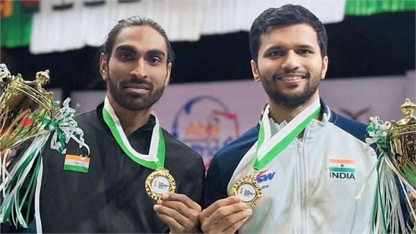 pramod bhagat wins 3 gold medals para badminton international tournament