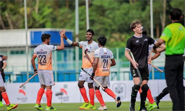 sultan of johor hockey cup tournament 2025  india beats new zealand